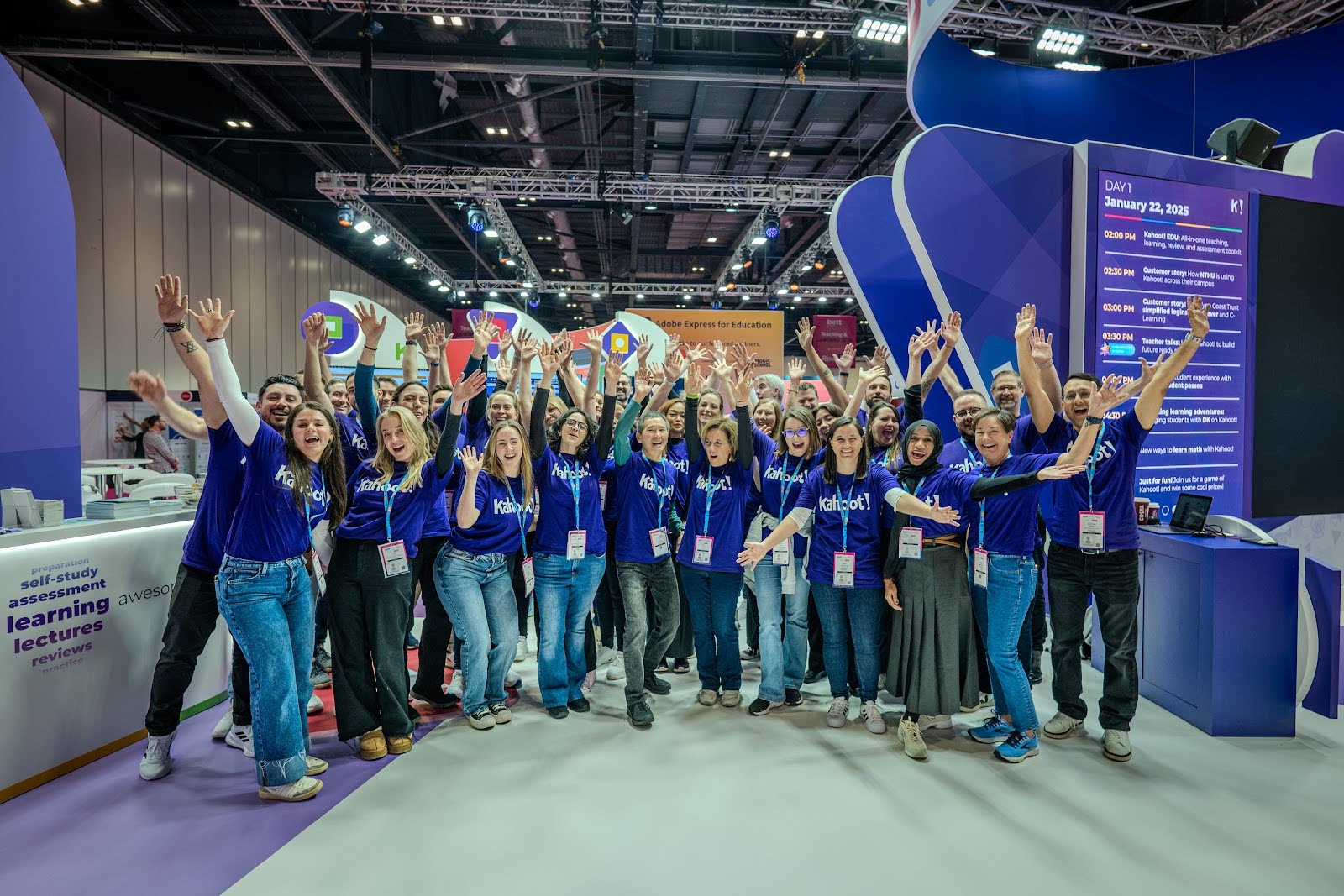 Kahoot! K!rew at Bett 2025