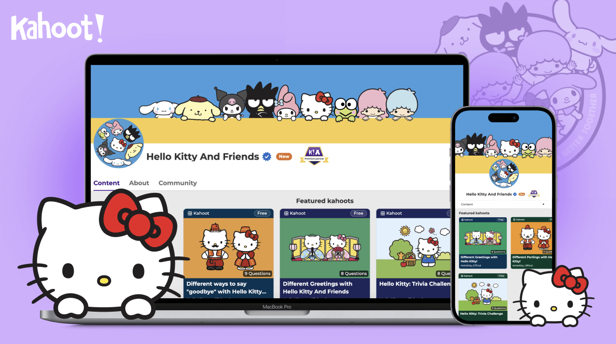 Hello Kitty And Friends profile on Kahoot!