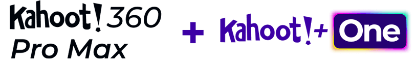 360 Pro Max & Kahoot! One logo