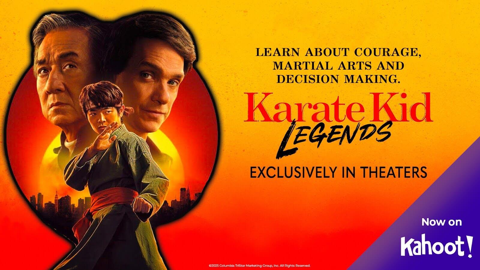 Karate Kid: Legends on Kahoot!