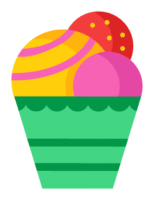 ice cream cone for summer