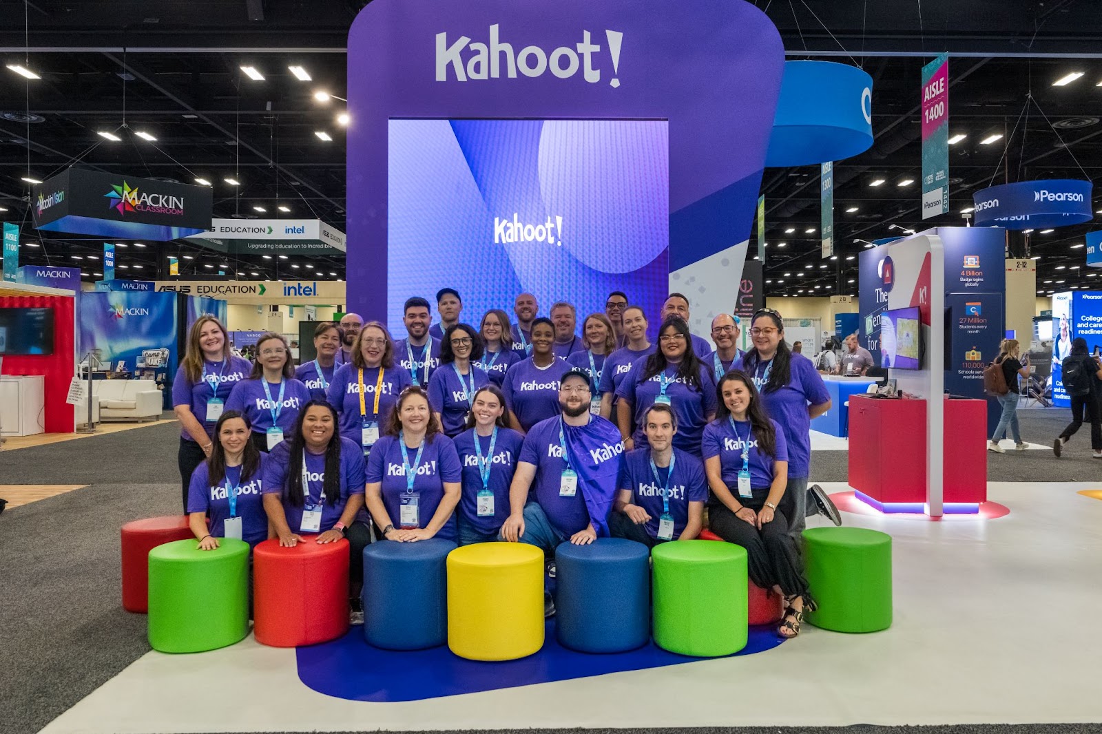 The Kahoot! team at ISTE