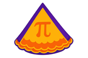 Pi symbol on a Pie