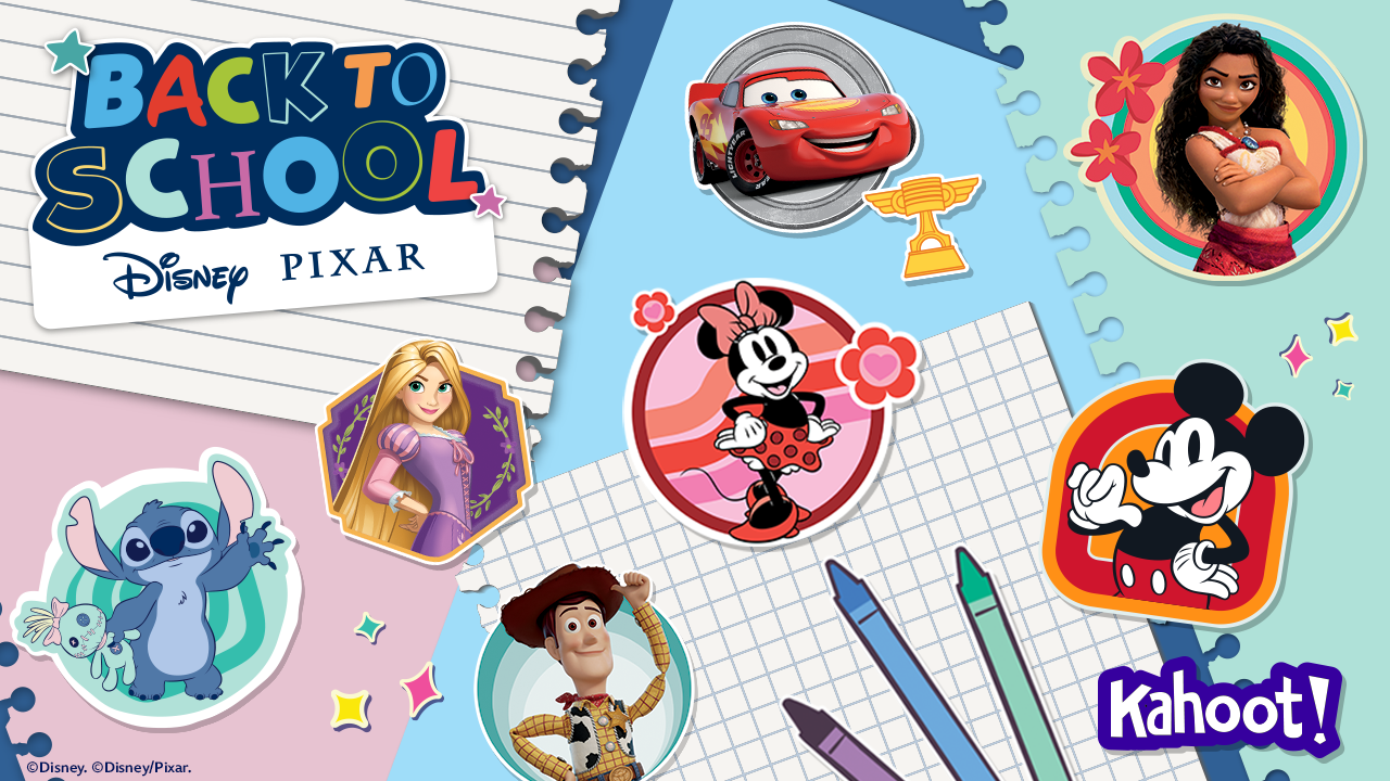 Back to School with Disney collection on Kahoot!