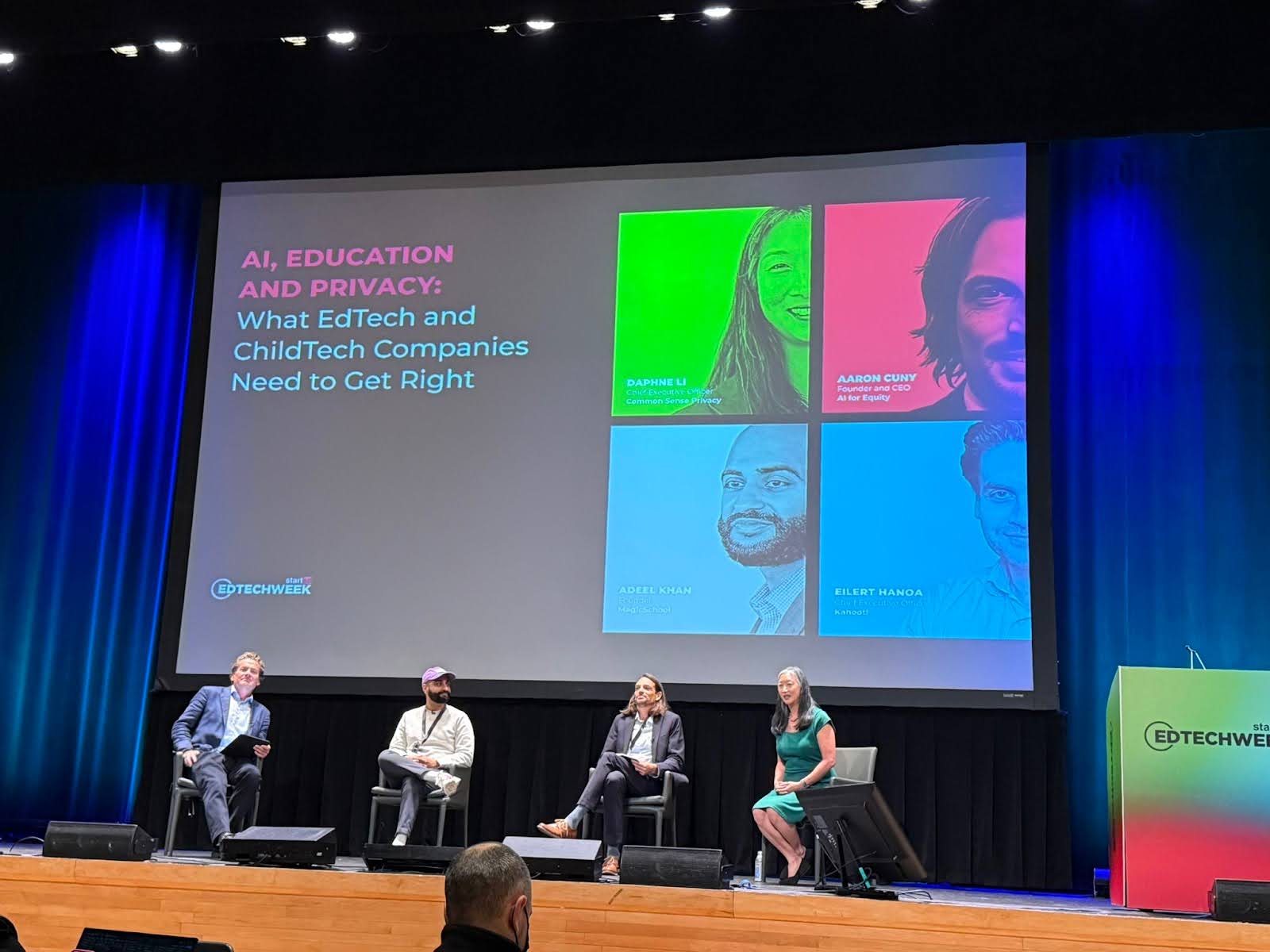 EdTech Week panel: AI, Education and Privacy: What EdTech and ChildTech Companies Need to Get Right, Oct 21, 2025