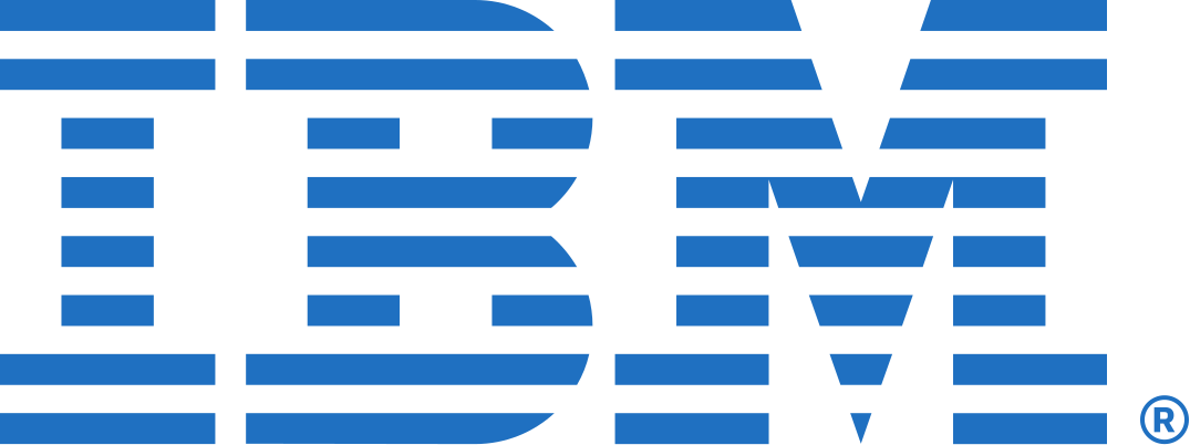 IBM blue logo