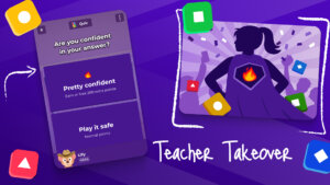 Teacher Takeover - confidence mode