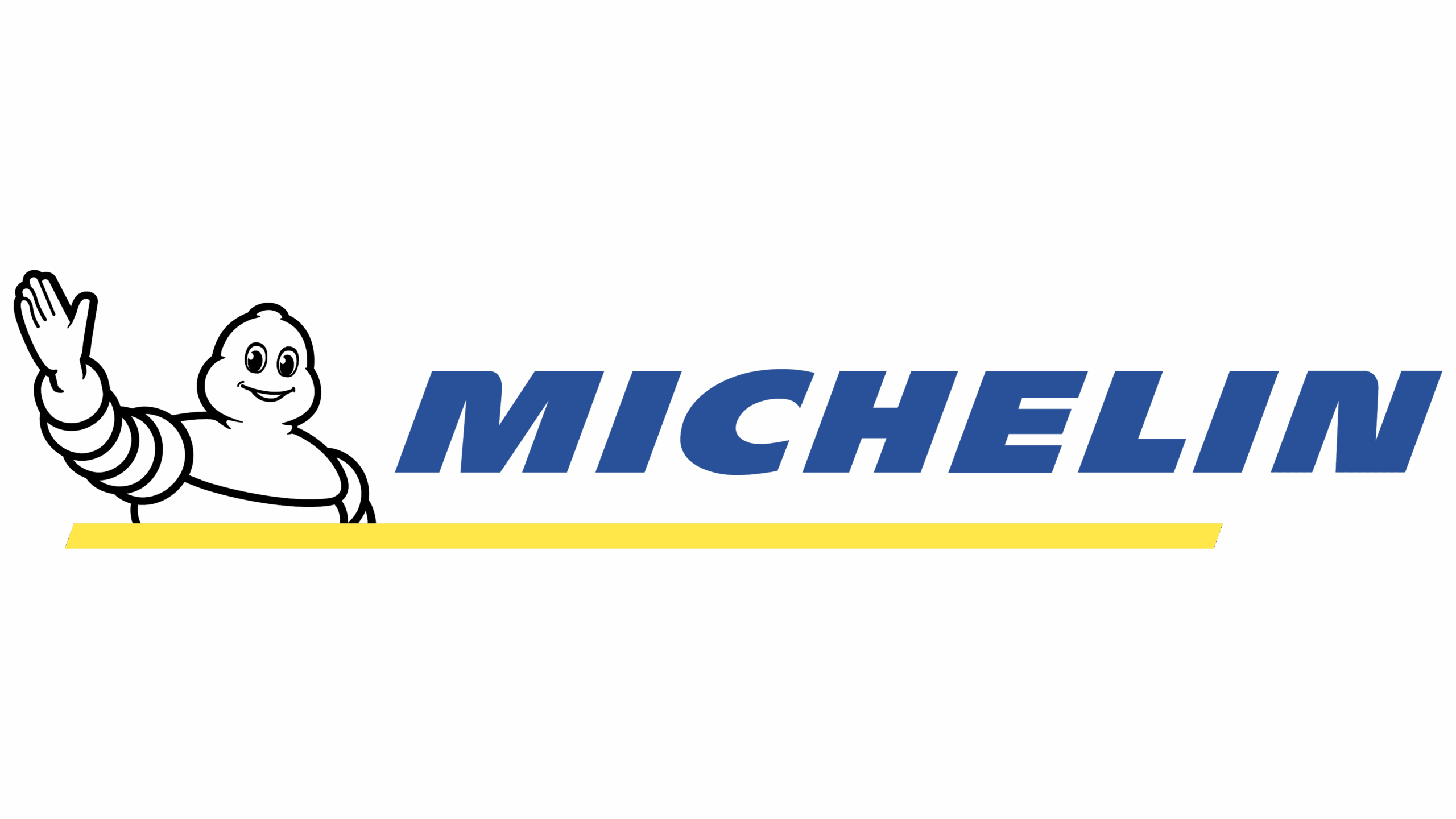 Michelin logo with the white drawing