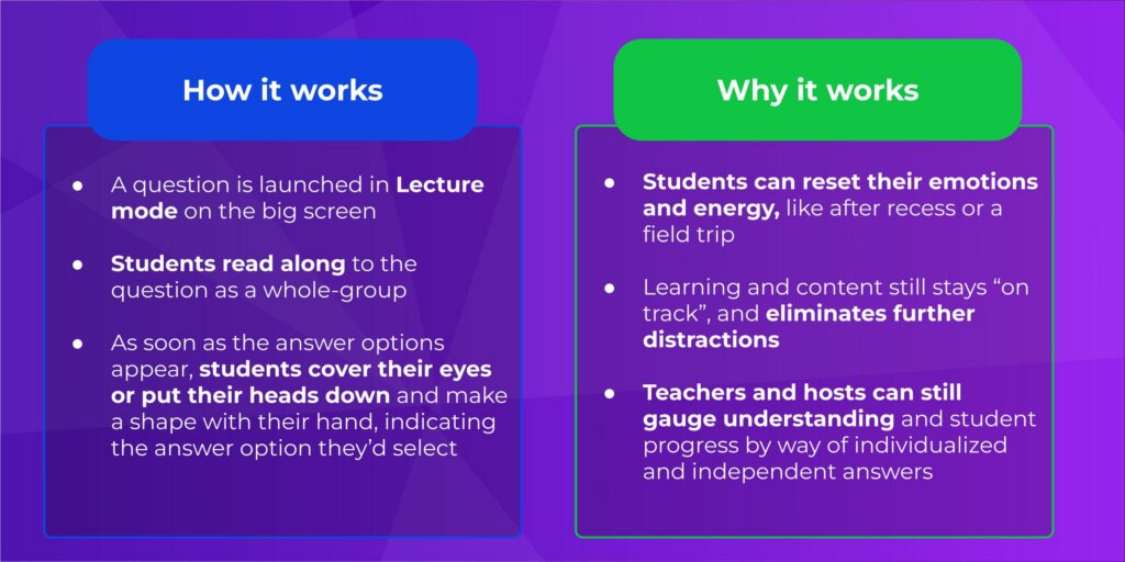How and why this works bullet list