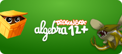 Algebra 12 logo with characters