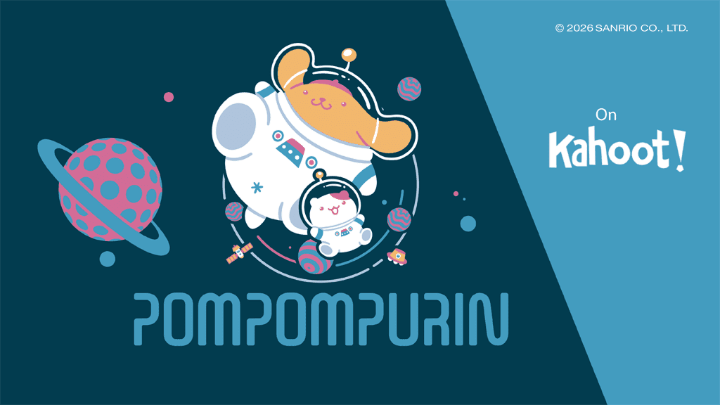 Sanrio's Pompompurin on Kahoot!