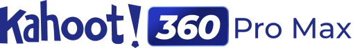 Kahoot! 360 Pro Max logo