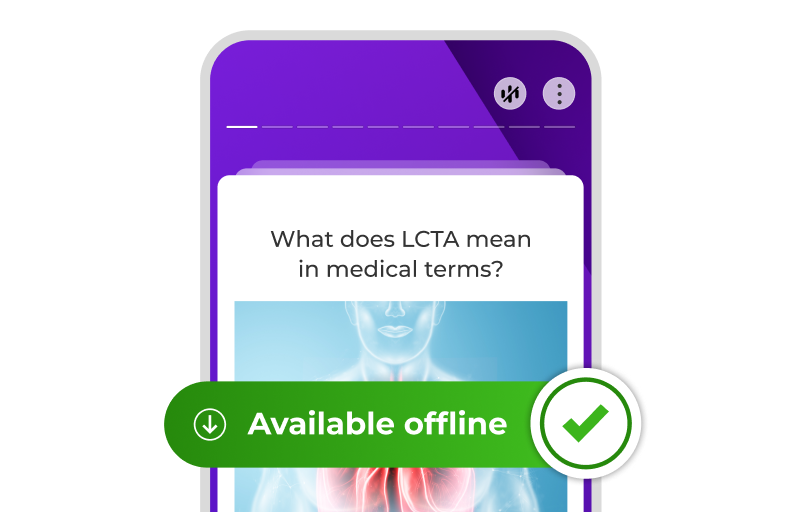 A phone screen showing the question 