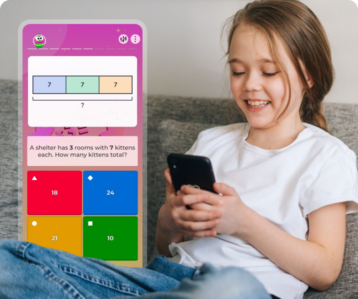 Kahoot game collectible cards showing Cat character at level 6 with Magnet, Jetpack and Fireball abilities, and Crump Rare card