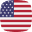 US Dollars flag icon