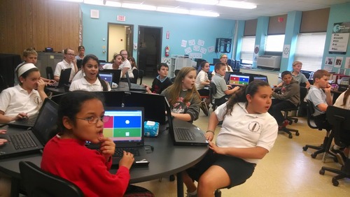 Connecting classrooms in the USA and South Africa with Kahoot!